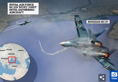 ரஷ்யாவின் SU27 பிரிட்டன் விமானம் மீது ஏவுகணை தாக்குதல் நடத்தியுள்ளது leaked documents