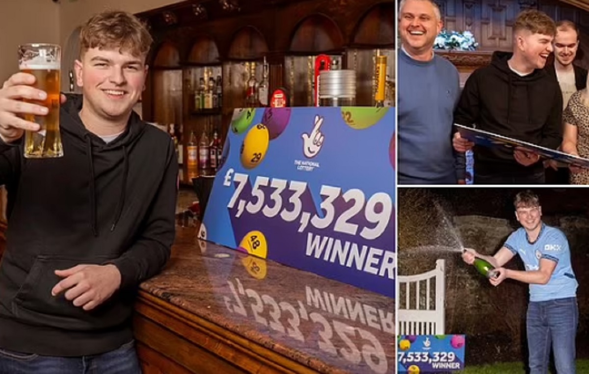 gas engineer won £7.5m : கொடுக்கும் தெய்வம் கூரையை பிரித்துக் கொண்டு கொடுக்கும்