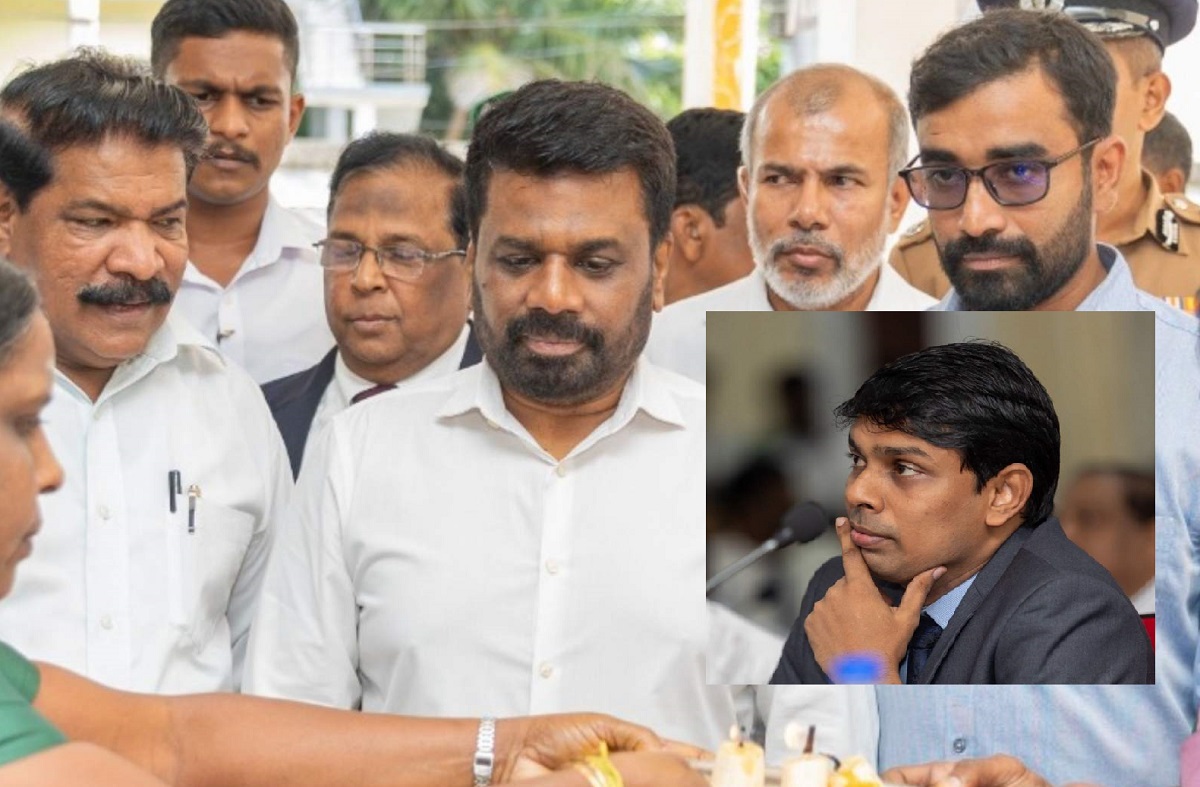 அனுராவுக்கு முன்னால் தனது சொந்தப் பிரச்சனை பற்றி பிரசங்கம் நடத்திய அர்ச்சுணா MP