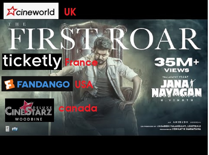 லண்டன் கனடா அமெரிக்க Box-officeல் விற்றுத் தீர்க்கும் ஜன நாயகன் டிக்கெட்டுகள் !