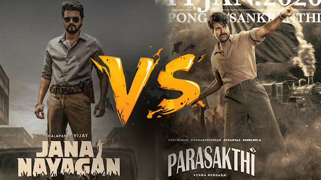 விஜய் ரசிகர்களைச் சீண்டிய பராசக்தி தயாரிப்பாளர் – பதிலடி கொடுக்கும்  விஜய் ரசிகர்கள்!