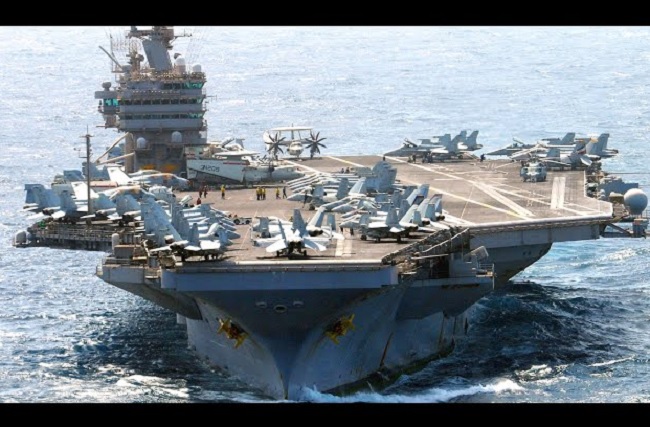 ஈரான் அருகே சென்றுள்ள அமெரிக்காவின் ‘ஆர்மடா’ போர்கப்பல்: கடுமையாக எச்சரிக்கும் கொம்மேனி இனி என்ன நடக்கும் ?