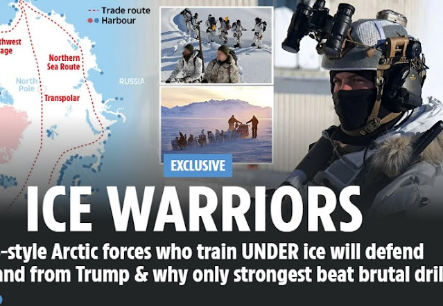 டென்மார்க்கோடTOP கமாண்டோக்கள் ரம்பிடம் இருந்து கிரீன்லாந்தை பாதுகாக்க சென்றுள்ளார்கள்