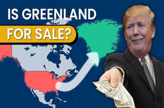 டொனால் ரம்பின் புது ரூட்டு: பணத்தைக் கொடுத்து ‘தீவை’ தூக்க ஸ்கெட்ச்