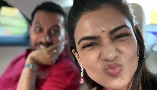 காதல் கணவருடன் சமந்தாவின் முதல் சங்கராந்தி: இணையத்தைக் கலக்கும் க்யூட் செல்பி!