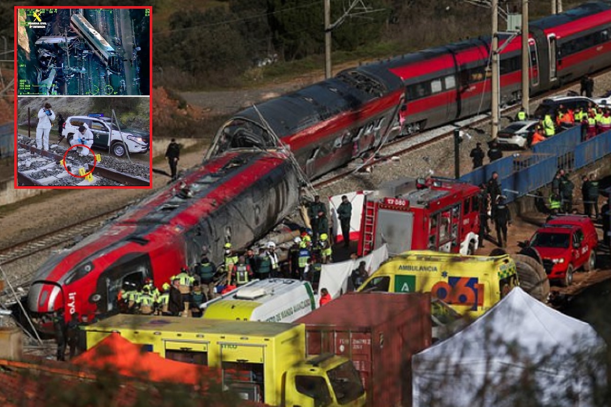 BREAKING NEWS  ஸ்பெயினில் கோரம்: ஜன்னல் வழியே தூக்கி வீசப்பட்ட பயணிகள் !