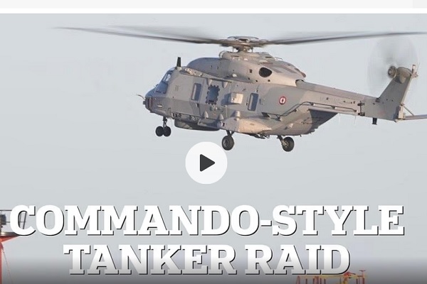 அடுத்த ரஷ்ய நிழல் கப்பலை நடுக்கடலில் மடக்கிய பிரான்ஸ் கடற்படை- (VIDEO)